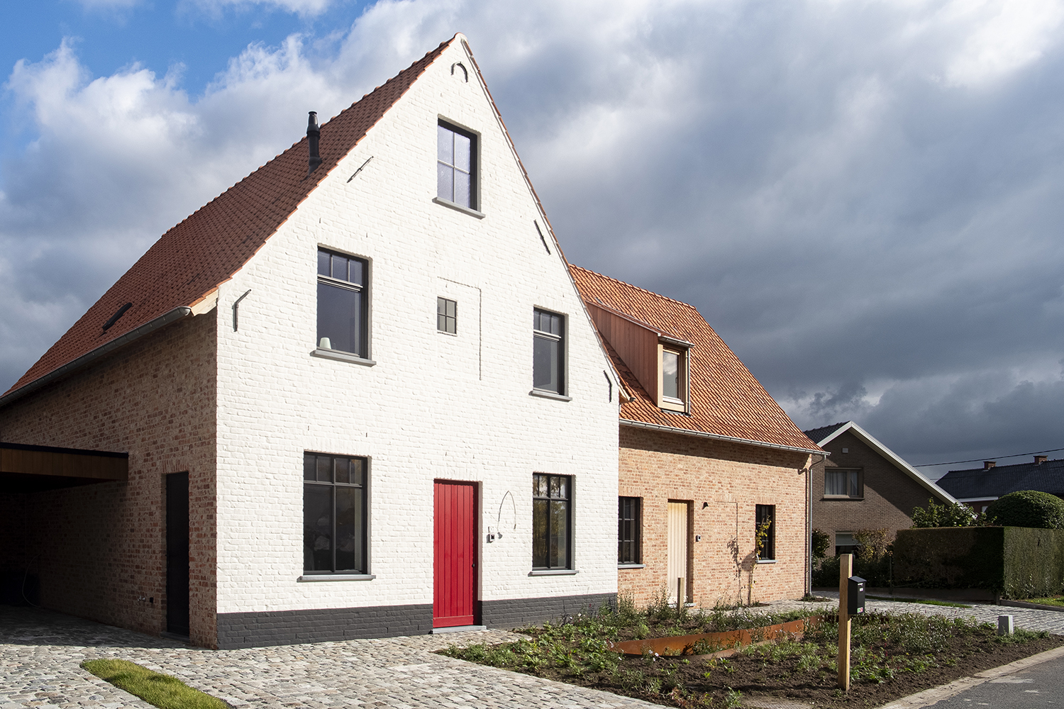 Klaas bouwt - Nieuwbouw kopen Ardooie - Landelijke halfopen woning - Immo - Vastgoed - kavel 2 -05