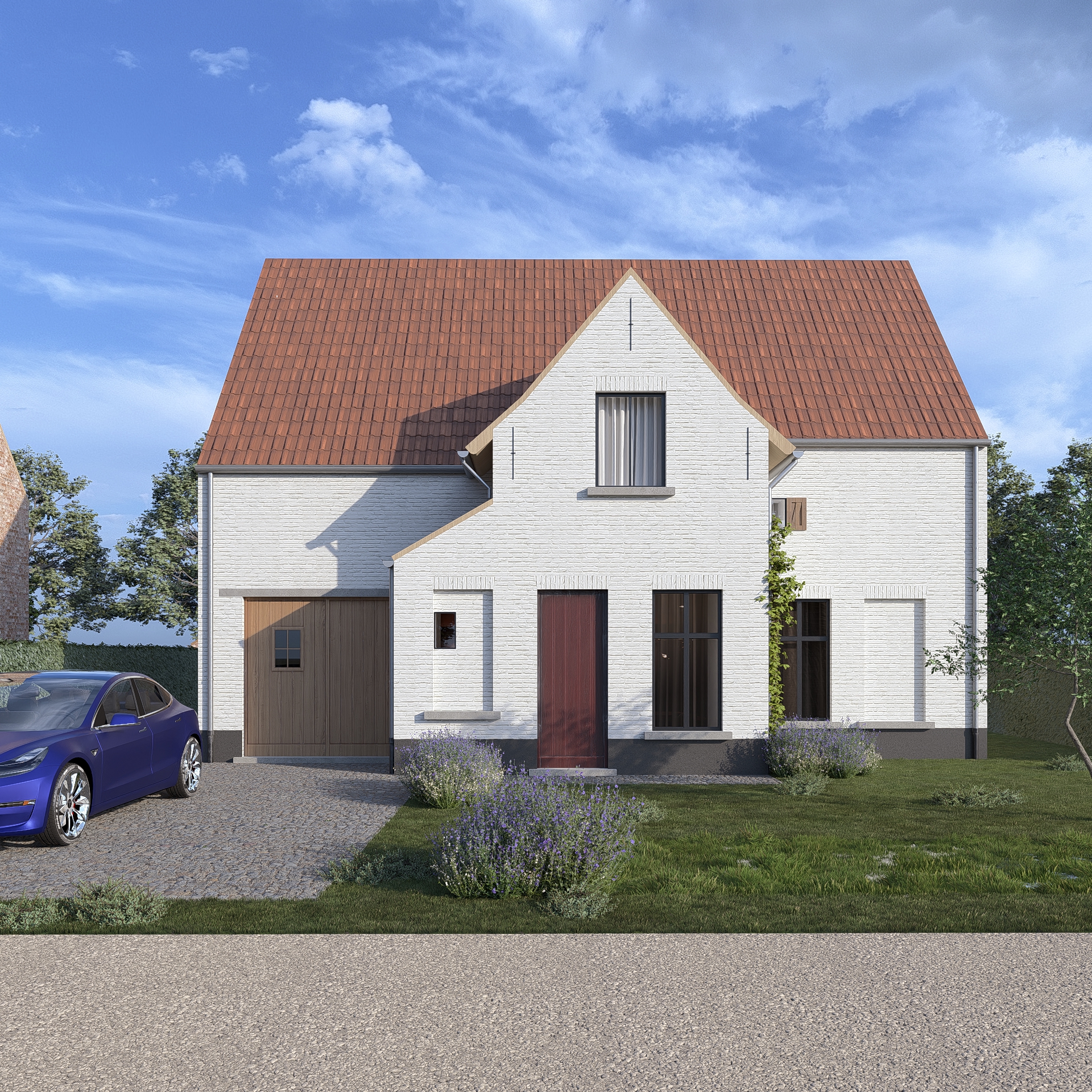 Klaas bouwt - Nieuwbouw Hooglede - Landelijke villa - Immo - Vastgoed - vierkant